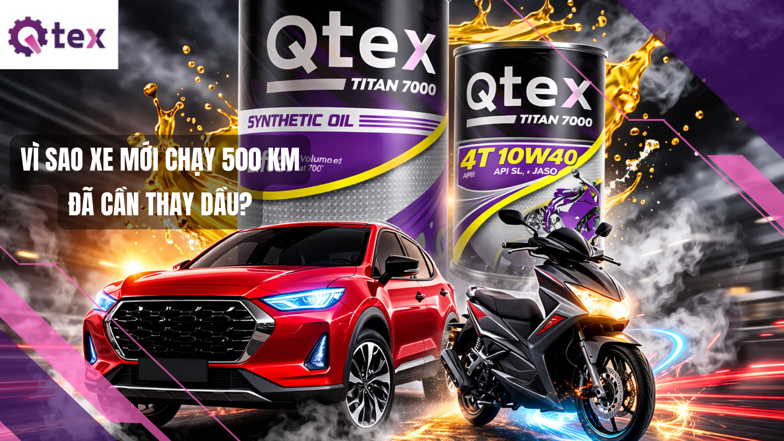 dầu nhớt qtex
