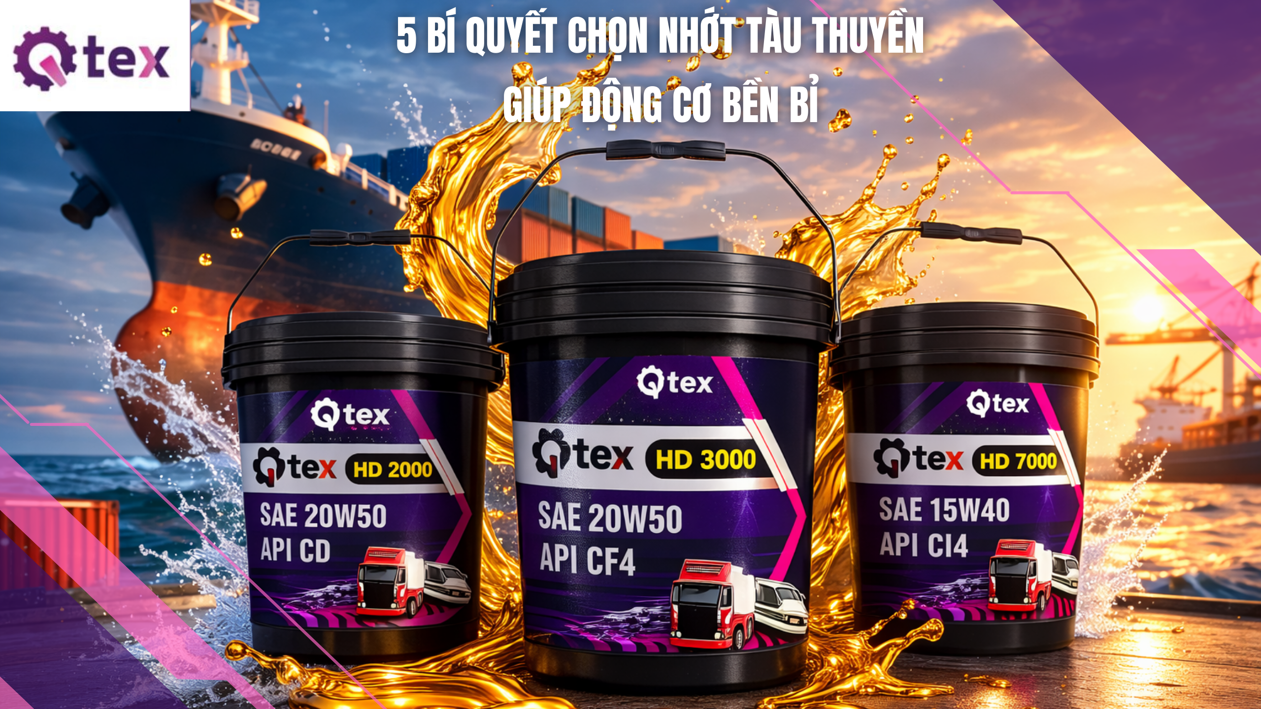 dầu nhớt qtex