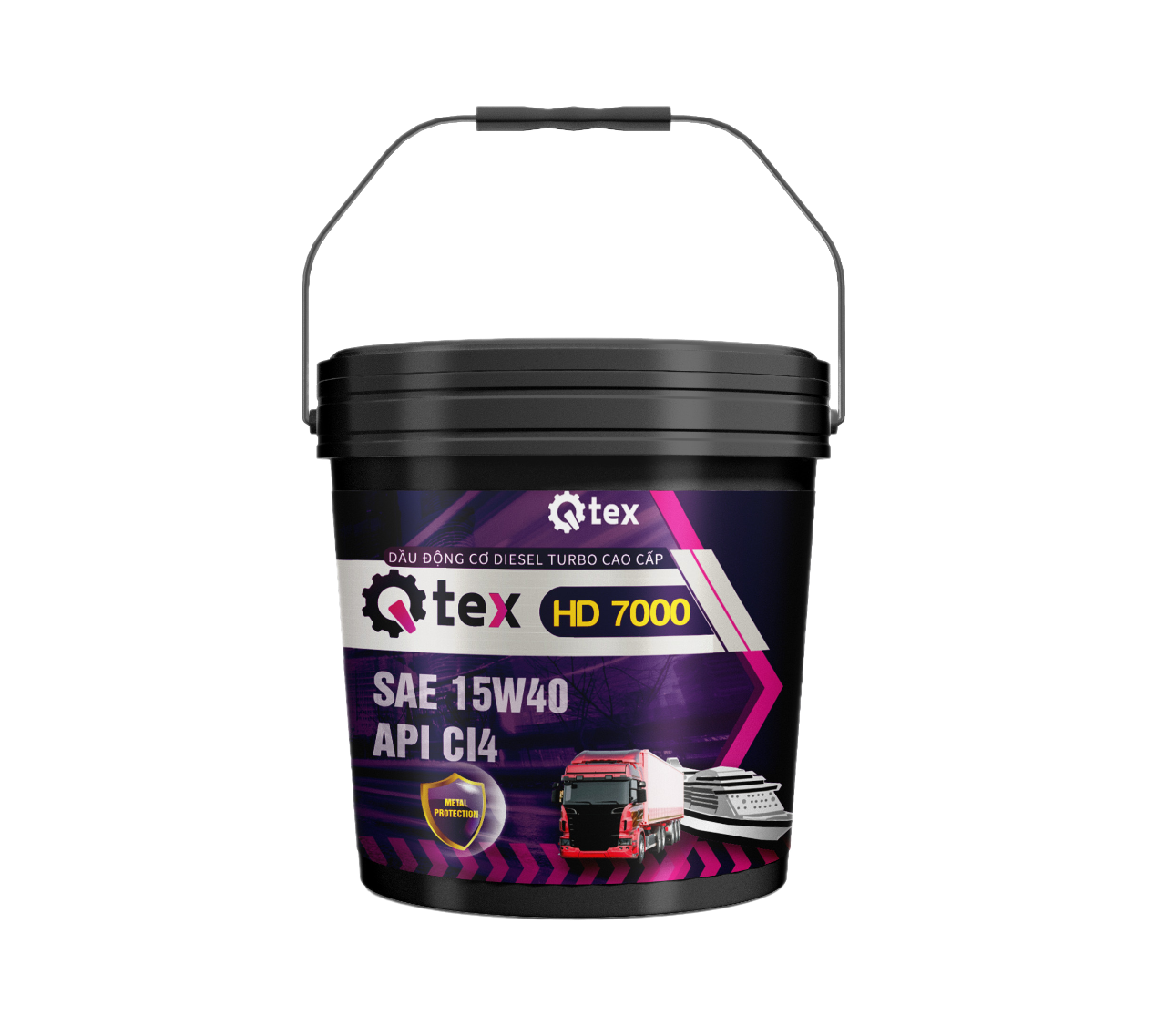 Xu hướng dầu nhớt động cơ Diesel tải nặng Qtex HD7000