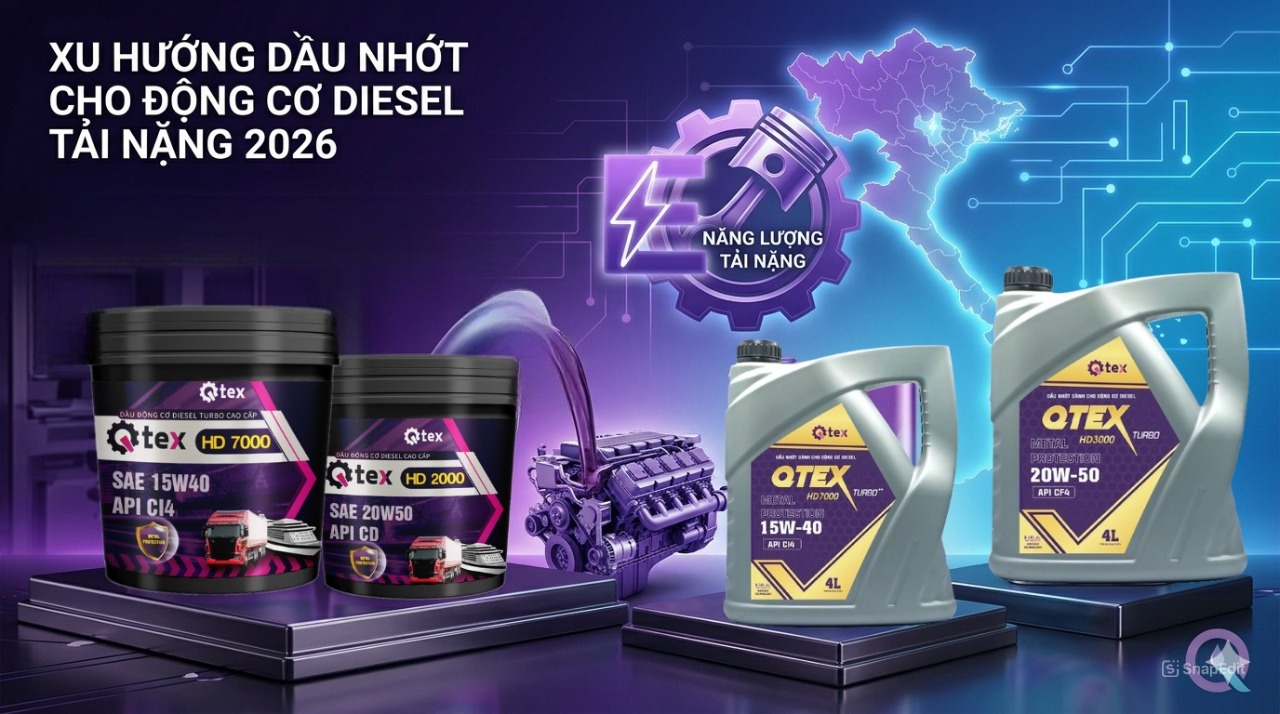 dầu nhớt động cơ Diesel