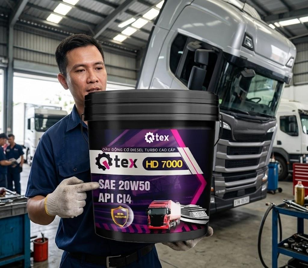 cách đọc thông số nhớt xe tải