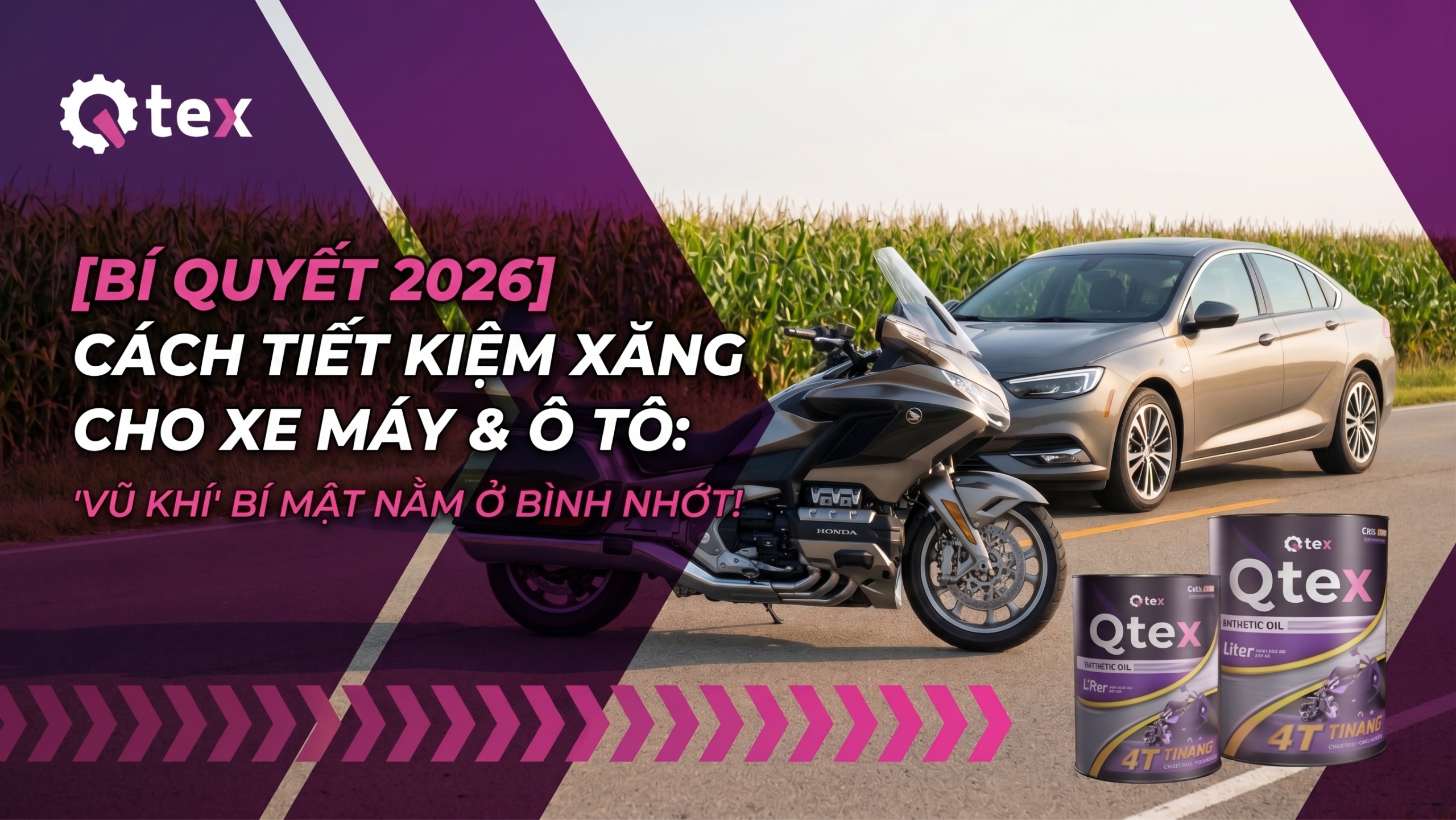 [BÍ QUYẾT 2026] Cách Tiết Kiệm Xăng Cho Xe Máy & Ô Tô: "Vũ Khí" Bí Mật Nằm Ở Bình Nhớt!